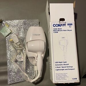 Conair wall mounting hair dryer